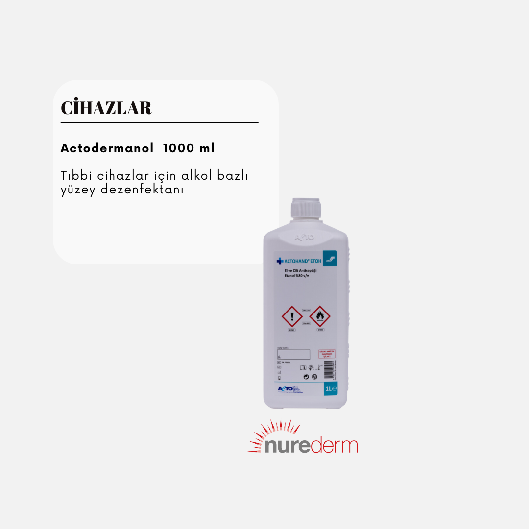 Actodermanol El Cilt Antiseptiği 1000 ml
