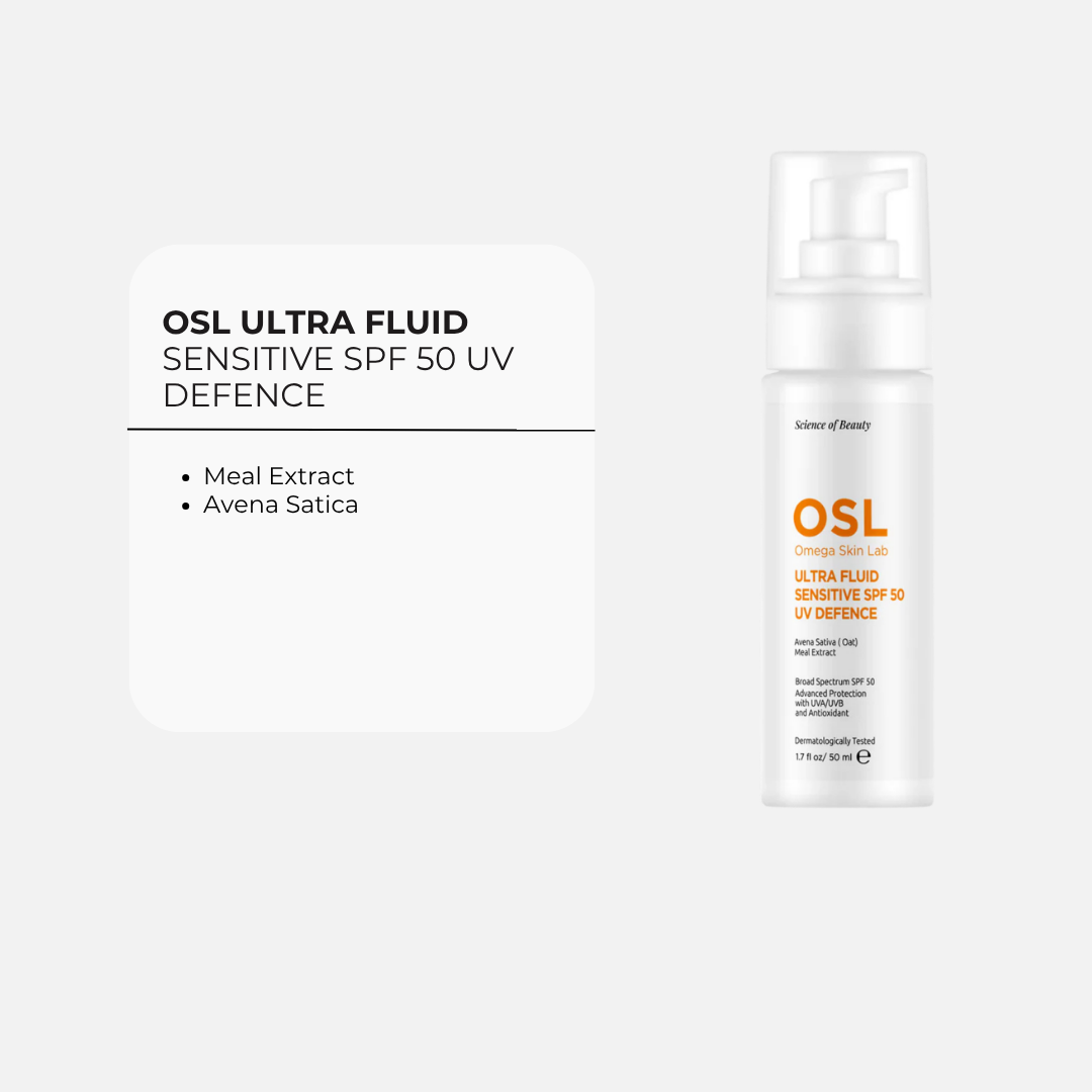Ultrafluid + Sensitive SPF50 Sunscreen - 50 ML