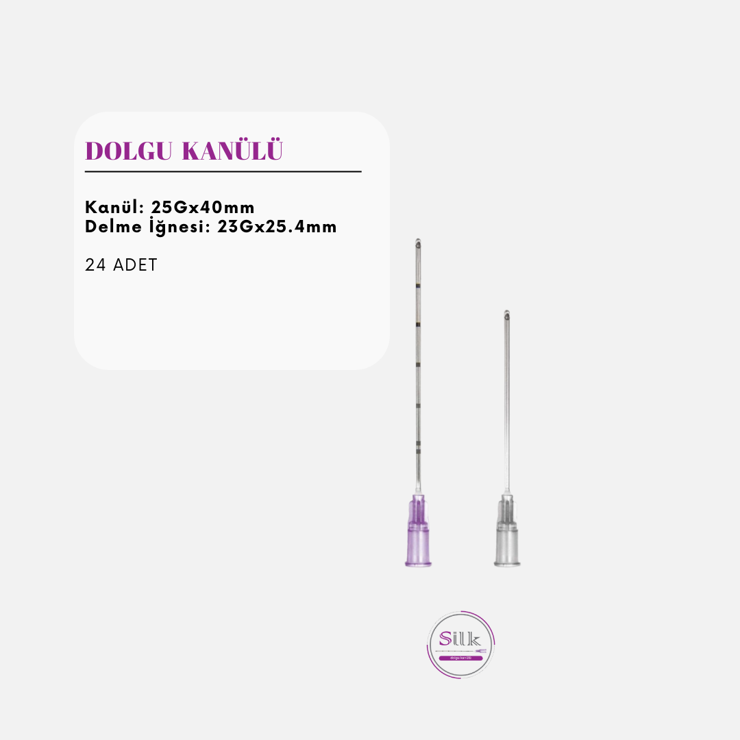 25 G - 40 MM 24 adet