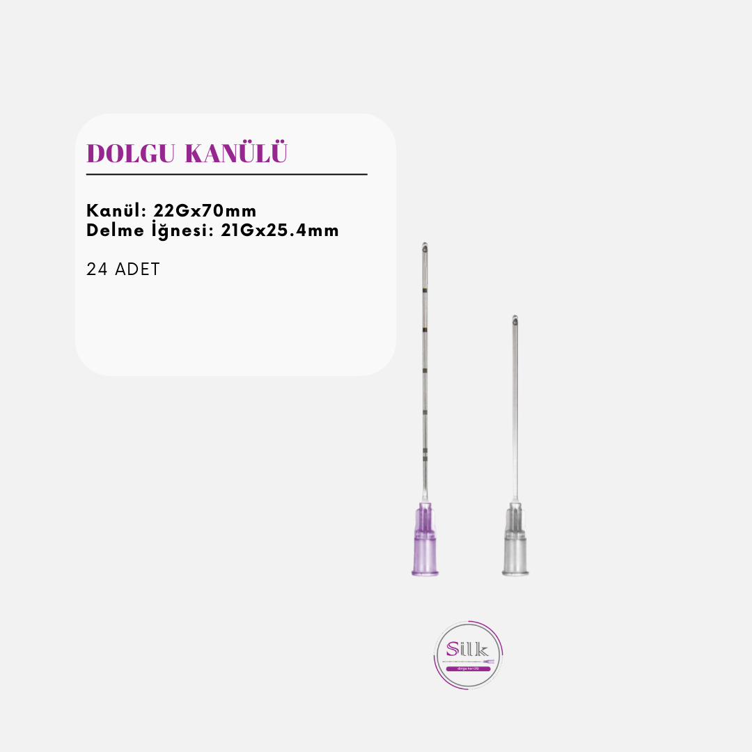22 G - 70 MM 24 adet