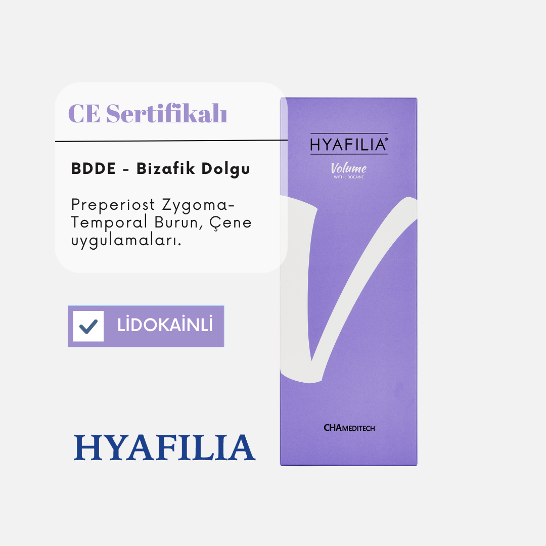 Hyafilia V Plus (Lidokainli) Dermal Dolgu