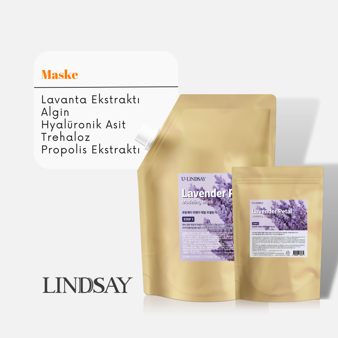 Lavender Petal Modeling Mask 1kg+100gr