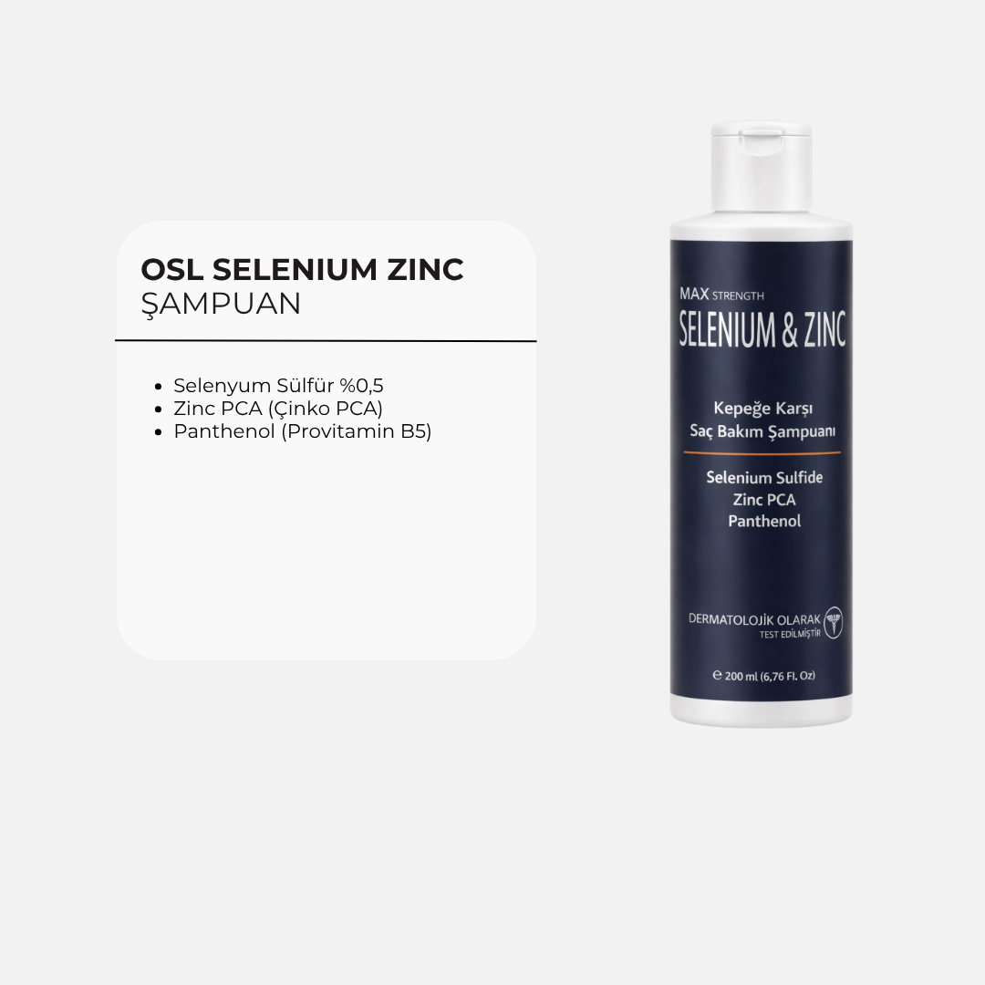 Selenium Zinc Şampuan - 200 ML