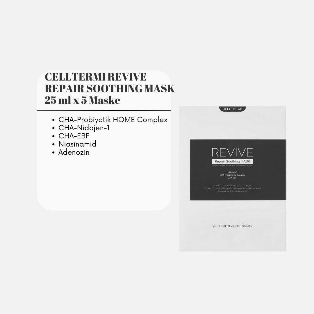 CELLTERMI REVIVE REPAIR SOOTHING MASK 25ML x5